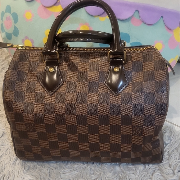 Louis Vuitton damier speedy 25 - Picture 2 of 12